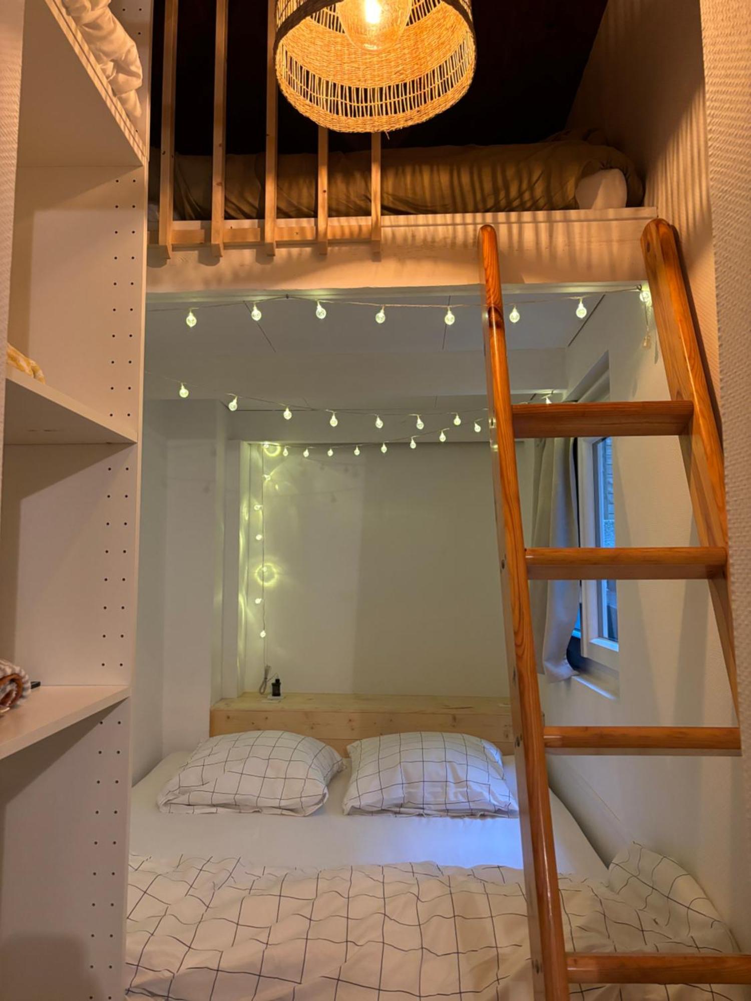 Gustave Charmant Appartement En Coeur De Ville A 20 Metres De La Mer 莱萨布勒-多洛讷 外观 照片
